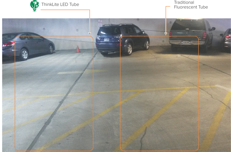 Parking LED Tube Lights